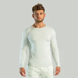 GymBeam OG1 STRIX Essential Langarm-Shirt in Moon Grey XXL – Produktbild 1 von 1