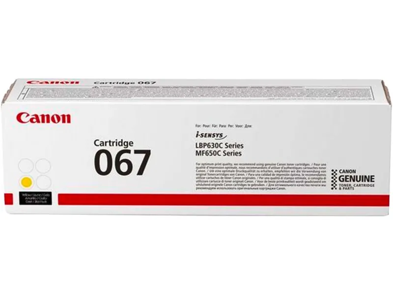 Canon Canon Druckkassette 067 gelb – Produktbild 1 von 2