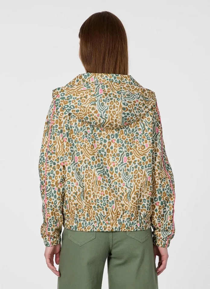 ragwear ragwear Allwetterjacke ANDRIN PRINT Aus dünnem, wasserabweisendem Material mit Print und Kontrastdetails, Beige, – Produktbild 2 von 2
