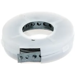 Alberts ALBERTS Lochband, sendzimirverzinkt, in Abrollkassette, Breite 12 mm, Länge 3,0 m – Produktbild 1 von 1