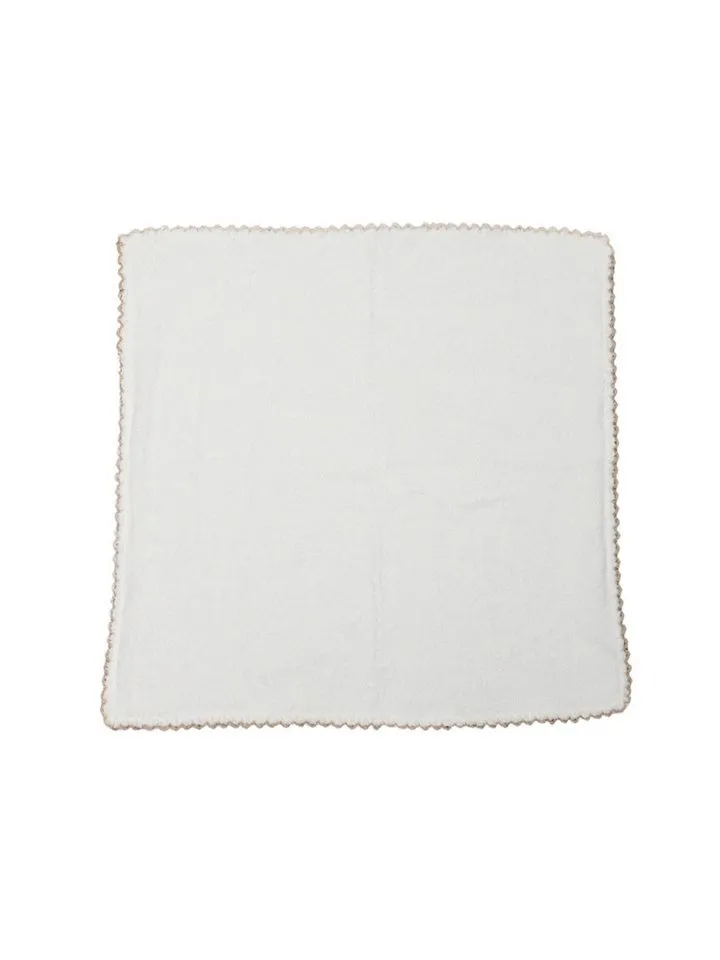 bistyle bistyle 6er-Pack-Frottee-Mundtücher - 28x28cm - zertifiziert – Bio Baumwolle, Ecru, – Produktbild 4 von 4