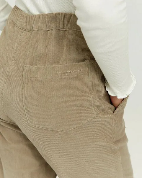 Mazine Mazine Cordhose - Sanjo Pants - aus Bio-Baumwolle, Taupe (beige), – Produktbild 3 von 3