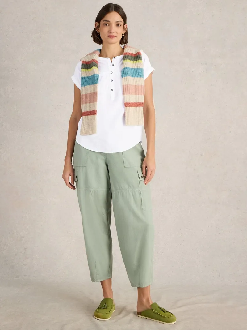 White Stuff T-Shirt Beth - 44, Reines weiß, – Produktbild 2 von 4