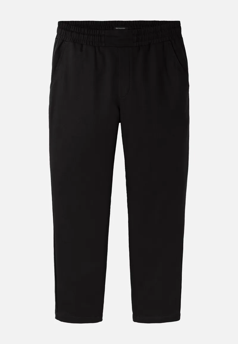 recolution Recolution Herren vegan Chinohose Tamarind Schwarz, Schwarz, – Produktbild 1 von 2
