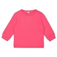 Babybugz Babybugz Baby Sweatshirt Pullover 6 - 24 Monate 280 g/m² Bio Baumwolle Mischgewebe Vegan, Bubble gum pink, – Produktbild 1 von 1