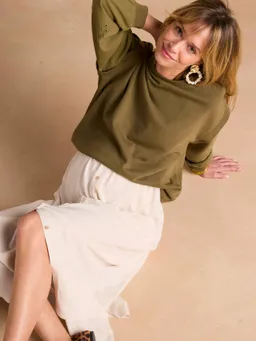 Envie De Fraise Umstands-Sweatshirt aus Materialmix – Produktbild 1 von 1