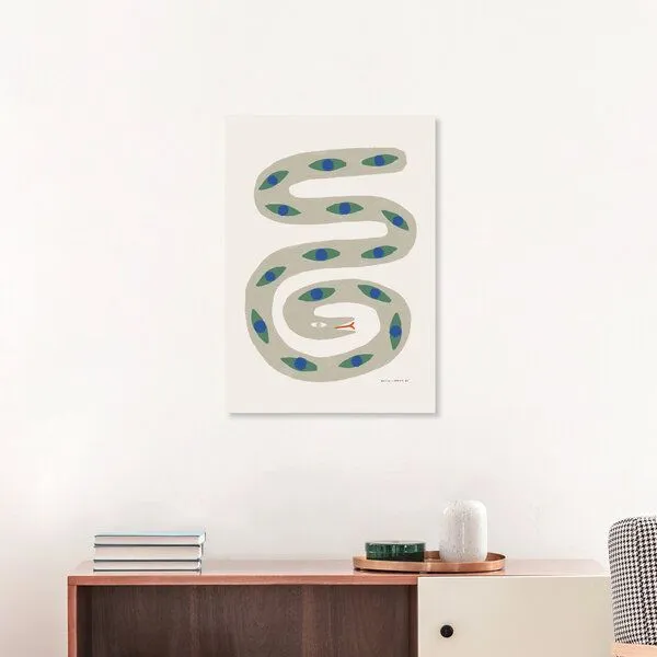 Photocircle Photocircle Wandbild / Poster / Leinwand - Snake print – Produktbild 4 von 4
