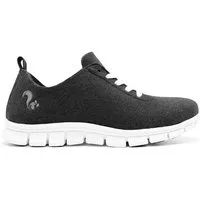thies Ultraleichter, veganer Sneaker "thies ® PET" aus recycelten Flaschen, flexibel und bequem, Schwarz, – Produktbild 1 von 1