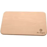 Frühstücksbrettchen aus Buche 250 x 150 x 10 mm, FSC-zertifiziert – Produktbild 1 von 1