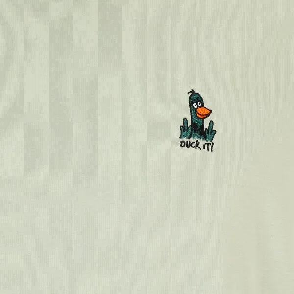 Iriedaily Iriedaily What The Duck Tee, Light sage (grün), – Produktbild 2 von 3