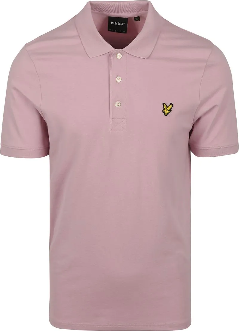 Lyle and Scott Lyle and Scott Poloshirt Hellrosa - Größe L, Pink, – Produktbild 1 von 5
