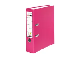 Falken 20 Falken Ordner "Vegan", mit Einsteckschild, 240 g/m², DIN A4, RB 80 mm, rosa – Produktbild 1 von 1