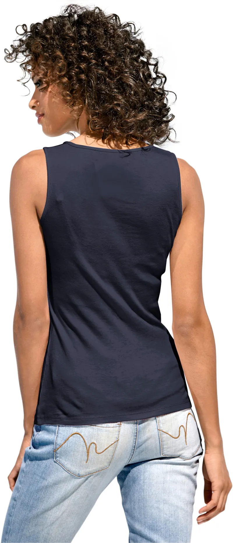 heine Shirttop marine, Marine, – Produktbild 2 von 2