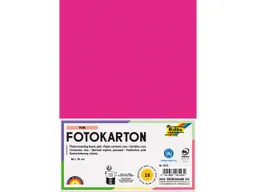 folia folia Fotokarton, 300 g/m², 50 x 70 cm, 10 Bogen, pink – Produktbild 1 von 1