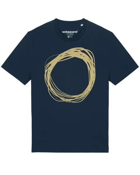 watapparel watapparel T-Shirt Unisex Kreis, French navy, – Produktbild 1 von 4