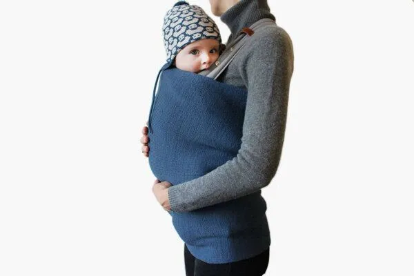 vincente vincente Baby-Bauch-Strick-Schlauch, Blau, – Produktbild 3 von 3