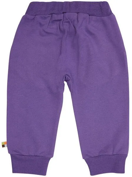 loud + proud loud + proud Baby & Kinder Sweathose, GOTS-zertifiziert, Violet(lila), – Produktbild 1 von 2