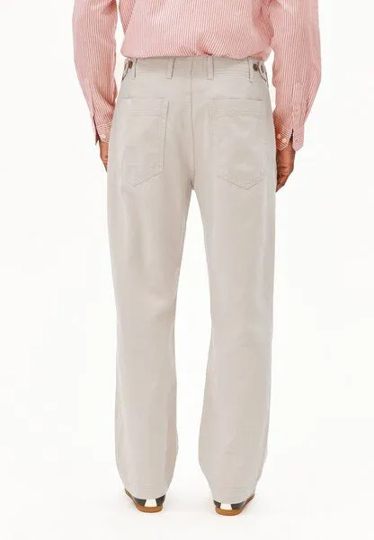 ARMEDANGELS ARMEDANGELS COTTON LINEN Herren Stoffhose aus Baumwoll-Leinen-Mix, Sandstone, – Produktbild 2 von 4