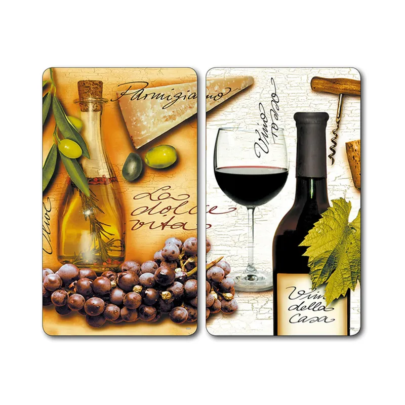 Kesper Schneide- und Herdabdeckplatte "Italien", Mehrfarbig, – Produktbild 1 von 4