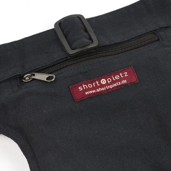 short'n'pietz short'n'pietz handgenähte Gürteltasche mit verstellbarem Gürtel, Olivegrün, – Produktbild 3 von 4