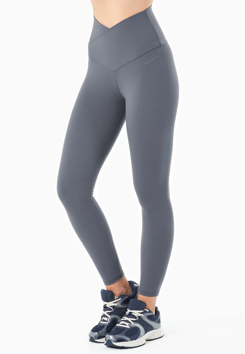 ORGANICATION ORGANICATION Damen vegan Leggings Hohe Taille Libby Soft Indigo, Dunkelblau, – Produktbild 1 von 2