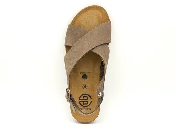 Busche Busche Almeira Slingback Sandale, Kaki, – Produktbild 3 von 3