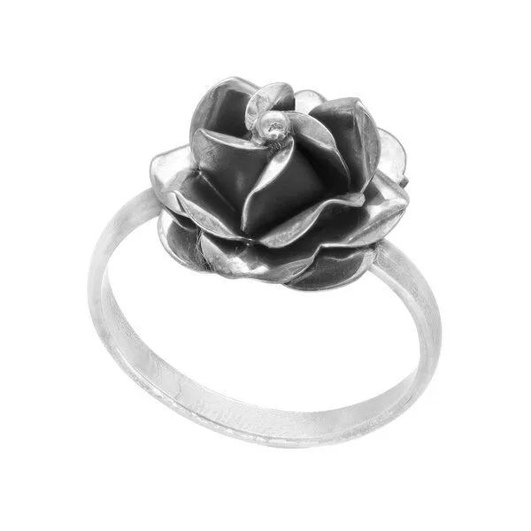 pakilia pakilia Silber Ring Rose Fair-Trade und handmade, Rosa, – Produktbild 4 von 8
