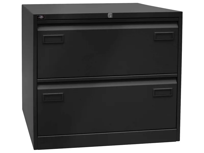 BISLEY Light BISLEY Light HR-Schrank 2s 2b schwarz – Produktbild 1 von 1