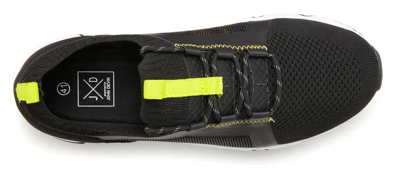 John Devin Sneaker, Schwarz/neon, – Produktbild 2 von 3