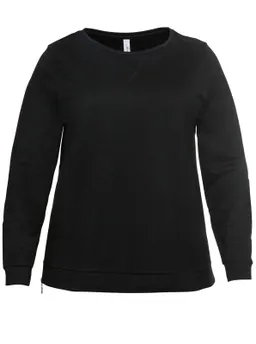 sheego Sweatshirt schwarz – Produktbild 1 von 1