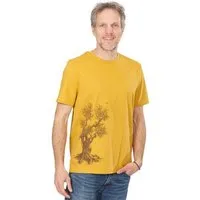 Life-Tree Life-Tree Organic Fairwear Shirt Men Olive Tree | Ocre – Produktbild 1 von 1