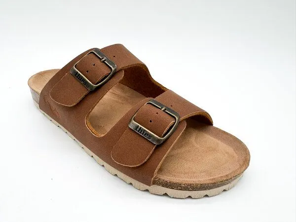 thies Vegane Eco Bio Sandale thies PET aus recycelten Flaschen, Cinnamon, – Produktbild 2 von 4