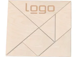 Tangram Kreativ Puzzle inkl. 1-farbigem Aufdruck – Produktbild 1 von 1