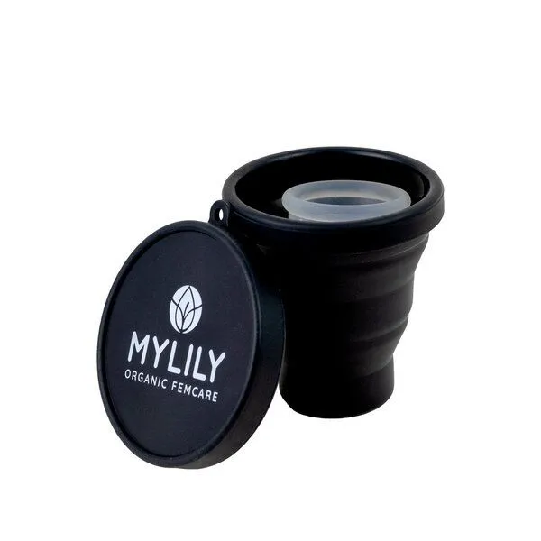 MYLILY MYLILY Menstruationstassen Case, Schwarz, – Produktbild 1 von 4