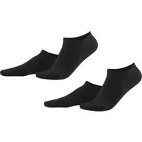 Living Crafts LIVING CRAFTS - Damen Sneaker-Socken, 2er-Pack - Schwarz (98% Bio-Baumwolle; 2% Elasthan), Nachhaltige Mode, Bio Bekleidung – Produktbild 1 von 1