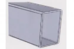 woodstore24 Alueinsteckverbinder zu Endlosverlängerung des Alukonstruktionsprofils, 23 x 43 mm – Produktbild 1 von 1