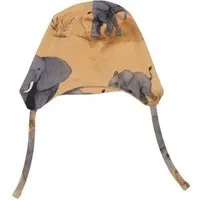 Walkiddy Walkiddy Nachhaltige Elephant Family Mütze - Orange, Allergikerfreundlich und Umweltschonend – GOTS zertifiziert – Produktbild 1 von 1