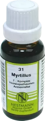 Nestmann Pharma MYRTILLUS F Komplex 31 Dilution 20 ml Dilution – Produktbild 1 von 1