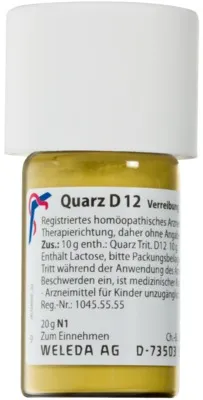 Weleda WELEDA QUARZ D 12 Trituration 20 g Trituration – Produktbild 1 von 1