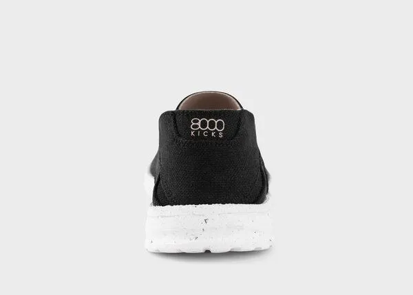 8000Kicks 8000Kicks SunSlide Hanf-Slipper in Schwarz – Produktbild 4 von 4