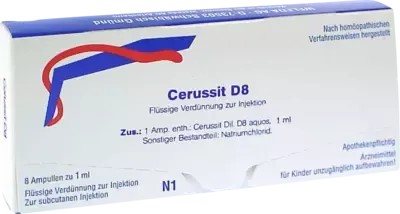 Weleda Cerussit D8 Ampullen – Produktbild 2 von 2