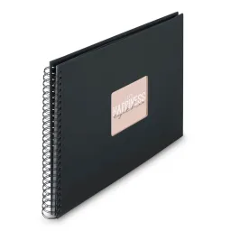 Hama Hama Spiral-Album "Fine Art", 36x32 cm, 50 schwarze Seiten, New Black – Produktbild 1 von 1