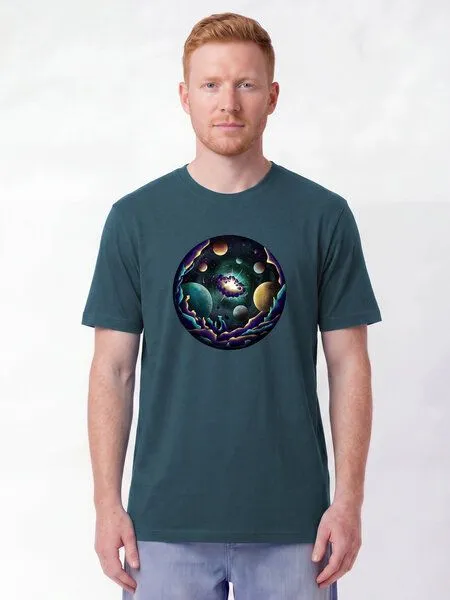 watapparel watapparel T-Shirt Unisex Urknall, Stargazer, – Produktbild 2 von 2