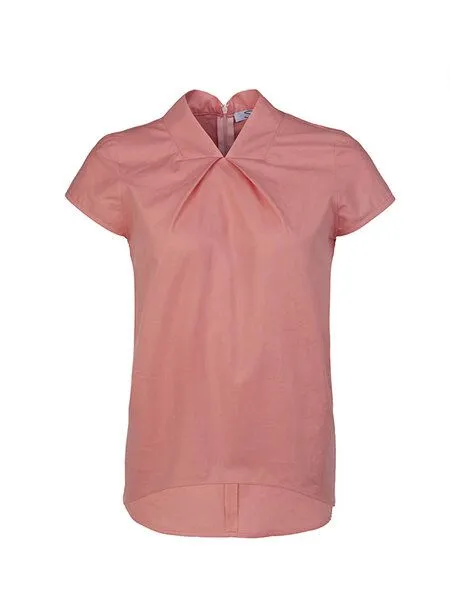 Skrabak Skrabak Damen Bluse aus Bio-Baumwolle "Emilia", Rosa, – Produktbild 1 von 2