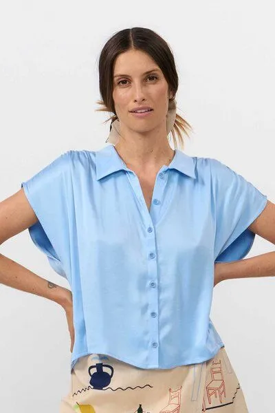SUITE13LAB Suite13lab Damenhemd SUR, Light blue(blau), – Produktbild 2 von 3