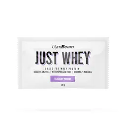 GymBeam GymBeam Just Whey Protein aus Weidehaltung 30 g blueberry yoghurt – Produktbild 1 von 1