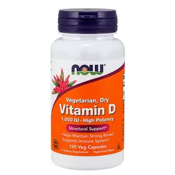 Now Foods Now Foods Vitamin D 1000 IU 120 Kapseln – Produktbild 1 von 1