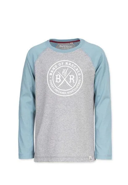 Band of Rascals Band of Rascals Circle Raglan Longsleeve, Dark-grey-arctic-blue, – Produktbild 2 von 4