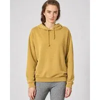 HempAge HempAge Damen Sweat-Hoodie mit Kapuze Hanf/Bio-Baumwolle, Dijon (gelb), – Produktbild 1 von 1