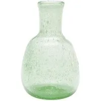 El Puente El Puente Vase aus recyceltem Glas in Hellgrün | Fair Trade & Handmade aus Ägypten – Produktbild 1 von 1